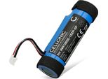 Cellonic, Batteria Per Altoparlante Compatibile Con Teufel Boomster Go (2600Mah, 3.7V) Batteria Di Ricambio INR18650-1S2P-5P