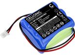 Cellonic, Batteria Per Tecnologia Domestica, Compatibile Con Visonic Powermax Plus, GP65AAM6YMX, GP130AAM6YMX (7.2V, 2000Mah)