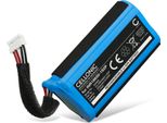 Cellonic, Batteria Per Altoparlante Compatibile Con Teufel Rockster Go 2 (5200Mah, 3.7V) Batteria Di Ricambio GSP1029102A