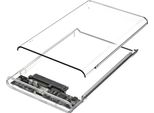 2.5 Pollici Hard Disk Case Type-C Trasparente Hdd Enclosure Trasmissione Ad Alta Velocità Facile Installazione Per 2,5 Pollici Sata Hdd/Ssd (Non Inclube Hard Disk)