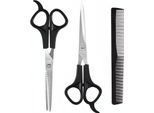 Set Da Parrucchiere (2 Forbici + Pettine)