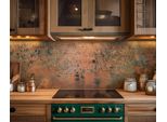 Copperandcraft, Pannello Da Parete In Rame 90X60 Cm, Alzatina Da Cucina, Rivestimento Murale In Metallo, Arte Murale Fatta A Mano, Stile Rustico