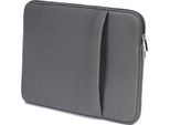 B2015 Laptop Sleeve Soft Zipper Pouch 17'' Laptop Bag Sostituzione Per Macbook Air Pro Ultrabook Laptop Grigio
