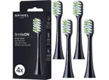 Spinel Care Smileon Accessori Per Spazzolino Nero 4 Pezzi