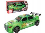 Auto Sportiva Da Corsa Veicolo Luce Verde Inerzia 1:16