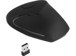 Mouse Verticale 2.4G Wireless Dpi Regolabile Alimentato A Batteria Illuminato Silenzioso Mouse Ergonomico Senza Fili Per Il Gioco Di Lavoro