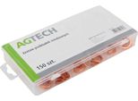 Set Di Rondelle In Rame 150 Pezzi Di Varie Dimensioni Da Fi 5 A 17,5 Mm