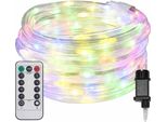 Vidaxl Corda Luminosa Con 1200 Led Multicolore 50 M Pvc