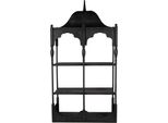 Clayre & Eef Mensola A Muro 55X19X109 Cm In Metallo Nero
