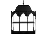 Clayre & Eef Mensola A Muro 102X25X157 Cm In Metallo Nero
