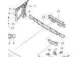 Volvo V90 V90CC Staffa Ammortizzatore Paraurti Posteriore Oe