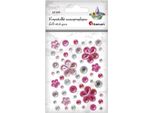 Cristalli Autoadesivi Mix Tondi E Fiori Titanum