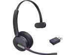 Yealink Yealink WH64 Hybrid Mono Uc Headset Wireless Head-Band Office/Call Center Micro-Usb Bluetooth Nero