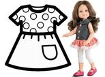 Paola Reina Vestiti Per Bambole Amigas Articuladas Salu 32 Cm Accessori Per Bambole Di Moda