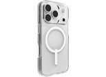 Custodia Per Iphone 17 Pro, Zagg Crystal Palace Snap Con Magsafe, Trasparente E Bianca