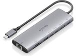 Aisens ASUC-8P033-GR, Cavo, Usb 3.2 Gen 1 (3.1 Gen 1) Type-C, 100 W, 10,100,1000 Mbps, Ieee 802.3, Ieee 802.3Ab, Ieee 802.3Az, Ieee 802.3U, Ieee 802.3X, ŠEdá