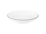 Seltmann Weiden Piatto Fondo Lido Black Line Dh 21,10X4,20 Cm Bianco