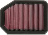 K&N 33-5023 Filtro Aria Ad Alte Prestazioni Per Jeep Wrangler Iii (Jk) Filtro A Lunga Durata Square
