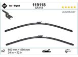 Set Di Spazzole Tergicristallo Visioflex Aquablade