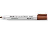 Staedtler Marcatore Per Lavagne Bianche Lumocolor 351, Marrone