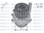 Pompa Acqua Dolz (A196) Per Skoda Fabia I Seat Ibiza Iii Vw Lupo Polo Audi A2