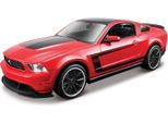 Maisto - Ford Mustang Boss 302, Rossa, Linea Di Montaggio, 1:24