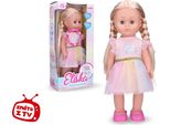 Wiky Eliska, Bambola Da Passeggio 41 Cm, Vestito Rosa - Confezione Inglese