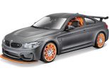 Maisto - Bmw M4 Gts, Grigio Metallizzato Opaco, Catena Di Montaggio, 1:24