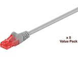 Microconnect Utp Cat6 15M Grey Netzwerkkabel Grau (V-UTP615VALUEPACKAGE)