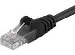 Microconnect - Cavo Di Rete - Da RJ-45 (M) A RJ-45 (M) - 25,0 M - Utp - Cat 5E - Schermato - Nero (UTP525S)