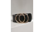 Urban Classics TB2949 | Cintura Con Fibbia Ad Anello Da S A Xl - Colore: Nero - Taglia: L