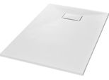 Vidaxl Piatto Doccia Smc Bianco 120×70 Cm
