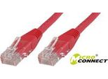 Microconnect B-UTP60025R 0,25 M Di Cavo Di Rete Cat6 U/Utp (Utp) Rosso (B-UTP60025R)
