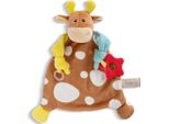 Nici My First Nici Panno Coccole Mucca, Panno Coccole, Panno Coccole, Poliestere, 25 X 25 Cm, 48892