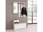 Mobile Ingresso Rudolf Colore Bianco Consumato