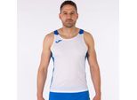 Joma Record Ii Senza Maniche, Weiss-Royalblau, 152