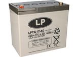 Landport LPCG12-50 Batteria Vrla Gel 12V 50Ah Senza Manutenzione