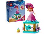 Lego ǀ Disney Princess Arielle Carillon, Playset Fantasy Con Figura Fabius Per I Fan Della Sirenetta, Scatola Costruibile Con Mini Bambola Principessa, Regalo Per Bambine Dai 5 Anni In Su 43259