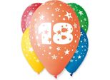 Palloncini 18° Compleanno Premium 30Cm 5Pz