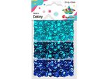 Paillettes Metalliche Tonalità Di Blu 3X5G Titanum
