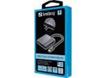 Sandberg Dock USB-C 2Xhdmi+Usb+Pd