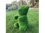 Aniplants, Figura In Erba, "Orso"", Frontale, Decorazione Da Giardino, 100Cm"