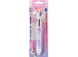 Penna A Sfera Automatica 8 Colori Unicorn Starpak