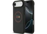 Etui Red Bull Anello Rosso A Maglie E Pulsanti In Metallo Magsafe Per Iphone Air Granatowy