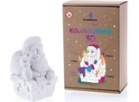 Figurina Da Dipingere - Babbo Natale Divertente