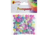 Pompon Colorati Mix Pastello 120 Pezzi 1 Cm Shan SP07
