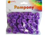 Pompon Colorati Viola 50 Pezzi Shan SP14