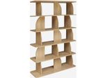 Libreria Esotica In Legno A 5 Livelli, Albero Di Mango