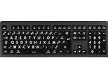 Logickeyboard LKB-LPWB-A2M-FR - Dimensioni Complete (100%) - Usb - Interruttore A Forbice - Azerty - Nero
