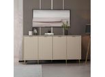 Madia Kale 4 Ante Cashmere Effetto Cannettato 180X45X90H : Eleganza E Funzionalità